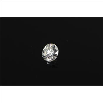 GIA 0.48 Ct Round Brilliant Cut F Color SI1 Clarity Diamond