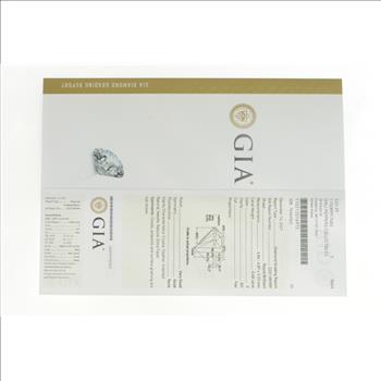 GIA 0.48 Ct Round Brilliant Cut F Color SI1 Clarity Diamond