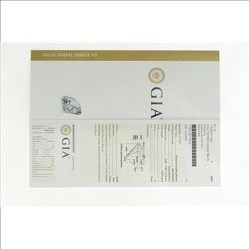 GIA 0.49 Ct Round Brilliant Cut I Color I2 Clarity Diamond
