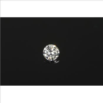 GIA 0.54 Ct Round Brilliant Cut E Color VS1 Clarity Diamond