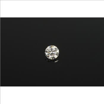 GIA 0.60 Ct Round Brilliant Cut E Color, SI1 Clarity Diamond