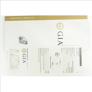 GIA 0.69 Ct Oval Cut J Color VS1 Diamond