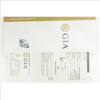 GIA 0.74 Ct Marquise Cut K Color, I3 Clarity Diamond