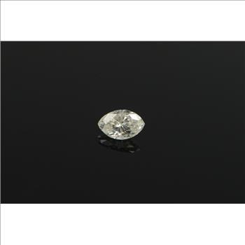 GIA 0.74 Ct Marquise Cut K Color, I3 Clarity Diamond