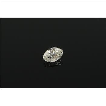 GIA 0.74 Ct Marquise Cut K Color, I3 Clarity Diamond