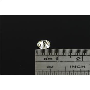 GIA 0.74 Ct Round Brilliant Cut J Color, I1 Clarity Diamond
