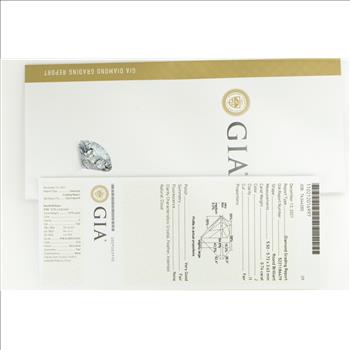 GIA 0.74 Ct Round Brilliant Cut J Color, I1 Clarity Diamond