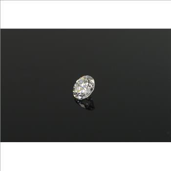 GIA 0.75 Ct Round Brilliant Cut Natural Faint Pink Color, I1 Clarity Diamond