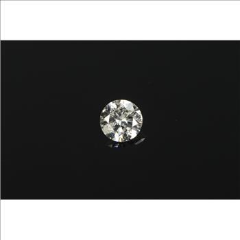 GIA 0.79 Ct Round Brilliant Cut H Color I3 Clarity Diamond