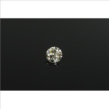 GIA 0.96 Ct Round Brilliant Cut L Color SI1 Clarity Diamond