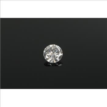 GIA 1.01 Ct Round Brilliant Cut Salt & Pepper Natural Faint Grey I2 Clarity Diamond