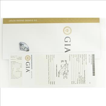GIA 1.10 Ct Round Brilliant Cut G Color VVS2 Clarity Diamond