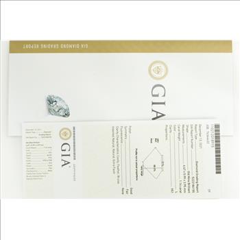 GIA 1.14 Ct Old Mine Cut L Color VS1 Clarity Diamond