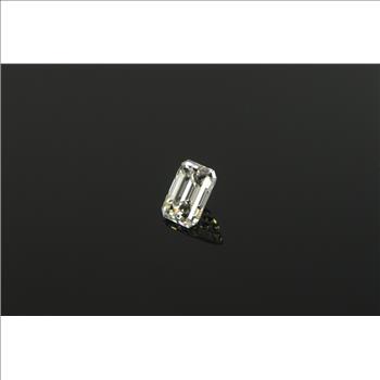 GIA 1.28 Emerald Cut J Color VS1 Clarity Diamond