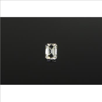 GIA 1.28 Emerald Cut J Color VS1 Clarity Diamond