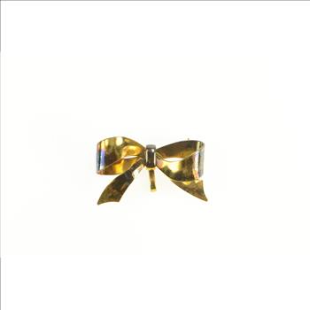 Gold Filled 1930's Bow Ribbon Promise Symbol Statement Pin/Brooch ...