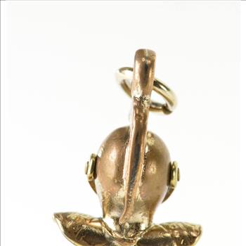 Gold Filled 3D Articulated Medieval Armor Helmet Knight Charm/Pendant