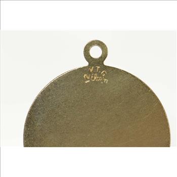 Gold Filled Cross of Color Order of Rainbow Service Charm/Pendant