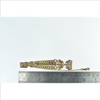 Gold Filled Elaborate Chain Pocket Watch Chain Fob