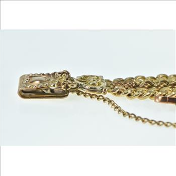 Gold Filled Elaborate Chain Pocket Watch Chain Fob
