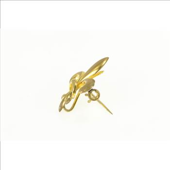 Gold Filled Fleur De Lis Symbol Purity Watch Hanger Pin/Brooch