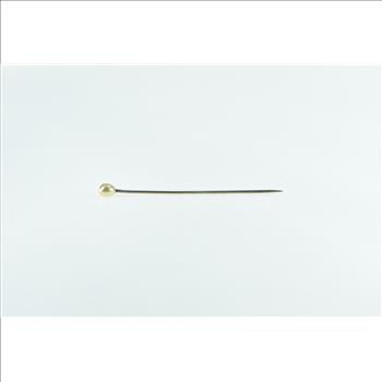 Gold Filled Pearl Wedding Victorian Boutonnière Stick Pin