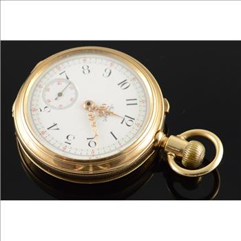 Le Coultre & Co. Chronometer Missing Parts 50mm Case Pocket Watch