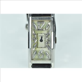 Longines Art Deco Diamond 29.6x14.8mm Face Watch - Women's