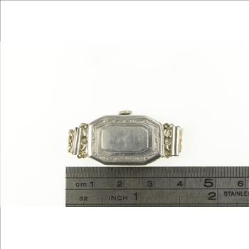 Longines Art Deco Diamond Sapphire Bow Watch Watch - Women's