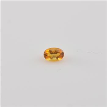 Loose Gemstone: 0.5CT Genuine Citrine Gemstone