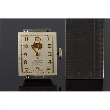 Lord Elgin Vintage 21 Jewel Wrist Watch Movement