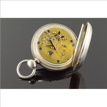 Marion Watch Co 56mm Key Wind Fayette Stratton Pocket Watch