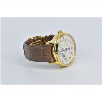Orient Mother of Pearl Ornate 37mm Watch - Men's