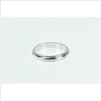 Platinum 4.25mm Men's Classic Wedding Band Ring, Size 12