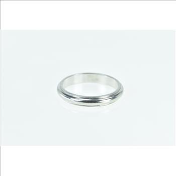 Platinum 4.25mm Men's Classic Wedding Band Ring, Size 12