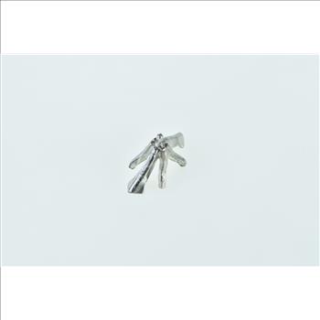 Platinum Marquise 10x5mm Engagement Semi Mount Head