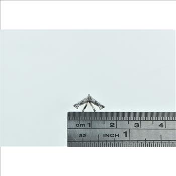 Platinum Marquise 10x5mm Engagement Semi Mount Head