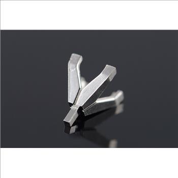 Platinum New 6x6mm 4 Princess Cut Prong Peg Head Setting Mounting