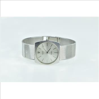 Rolex Cellini 1960s 18K White Gold 30mm Watch - Men's