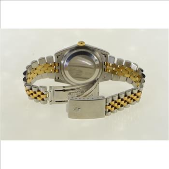 Rolex Datejust 16233 Two Tone Roman Dial Watch - Women's