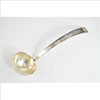 Silver Plated Three Crowns Royal Hickman Ingrid Pattern Ladle 12.75