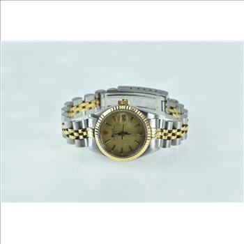 Stainless / 18k Gold Rolex Date 26mm Model 2917 Watch - Women's