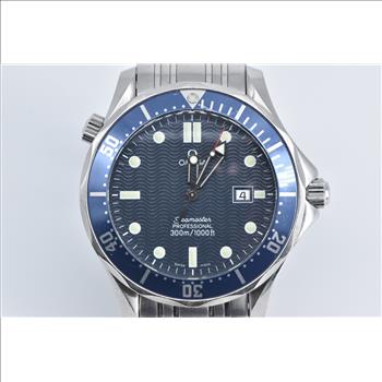 Stainless Steel Omega Seamaster 300m Quartz 2541.80 Watch - Men's