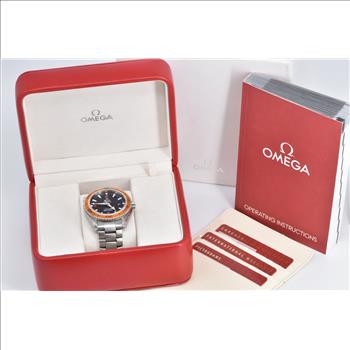 Stainless Steel Omega Seamaster Planet Ocean 2208.50.00 Watch - Men's