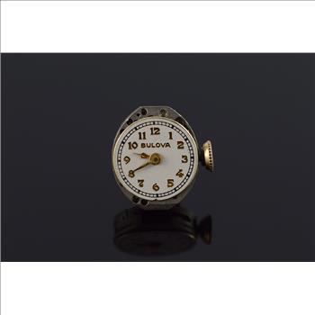 Starts @ Cost - 12.8mm Vintage Bulova 17 Jewel Mechanical Wrist Watch Movement