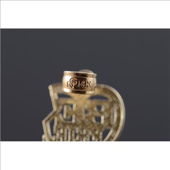 Starts @ Cost - 14K Best Friend Half Heart Cut Out Yellow Gold Charm/Pendant