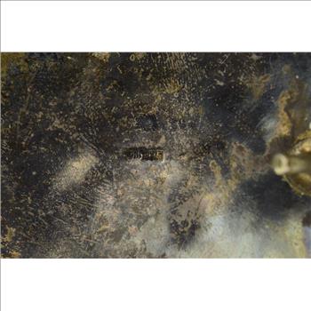 Sterling Native American Carved Turquoise Bear Belt Buckle