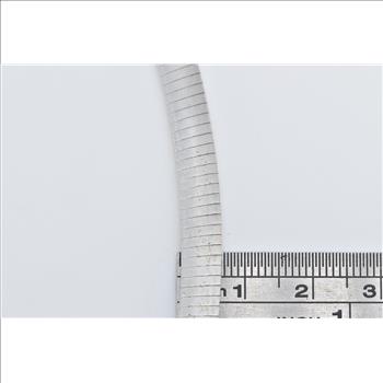 Sterling Silver 14k Gold Filled Two Tone Cocoon Chain Necklace 18.75