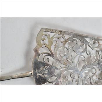 Sterling Silver 1759 Edward Aldridge Cake Serving Knife