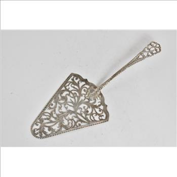 Sterling Silver 1759 Edward Aldridge Cake Serving Knife